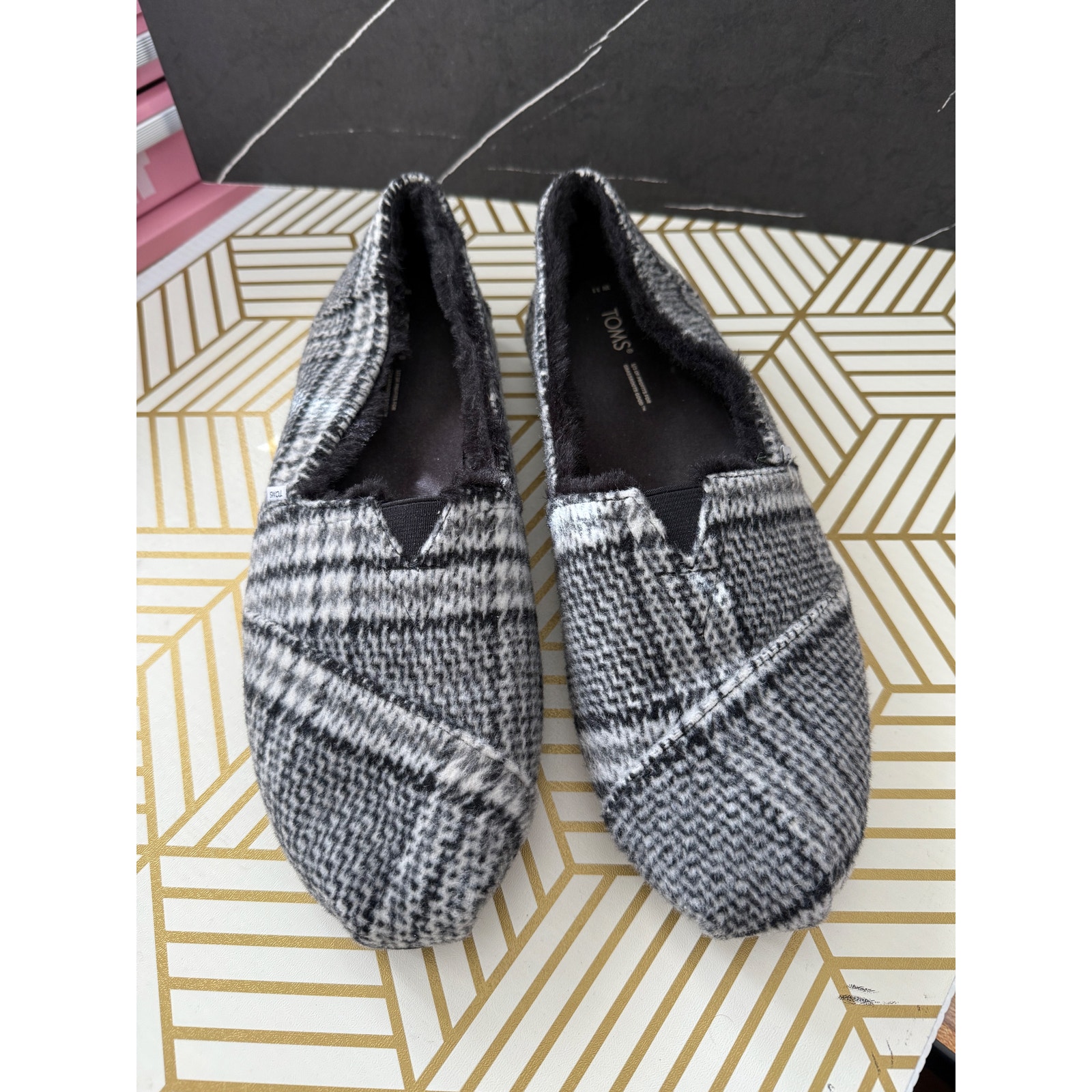 Toms Women's Fleece Alpargata Faux Shearling | Size 11
